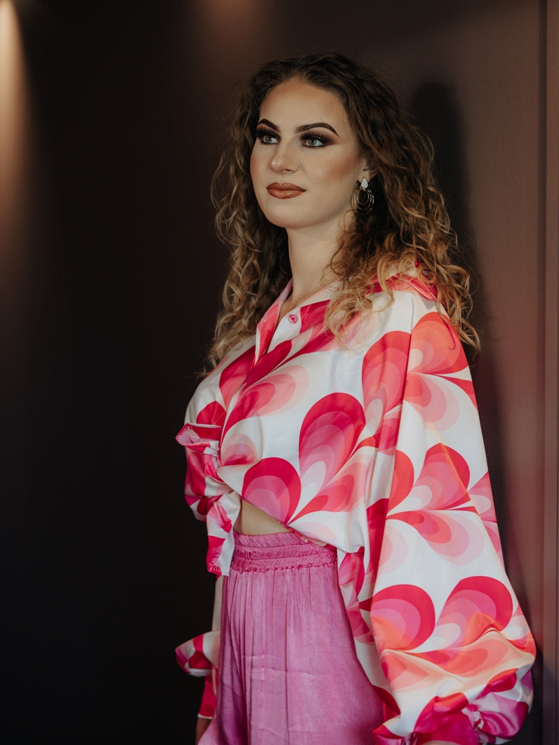 Chemise à motifs Julia