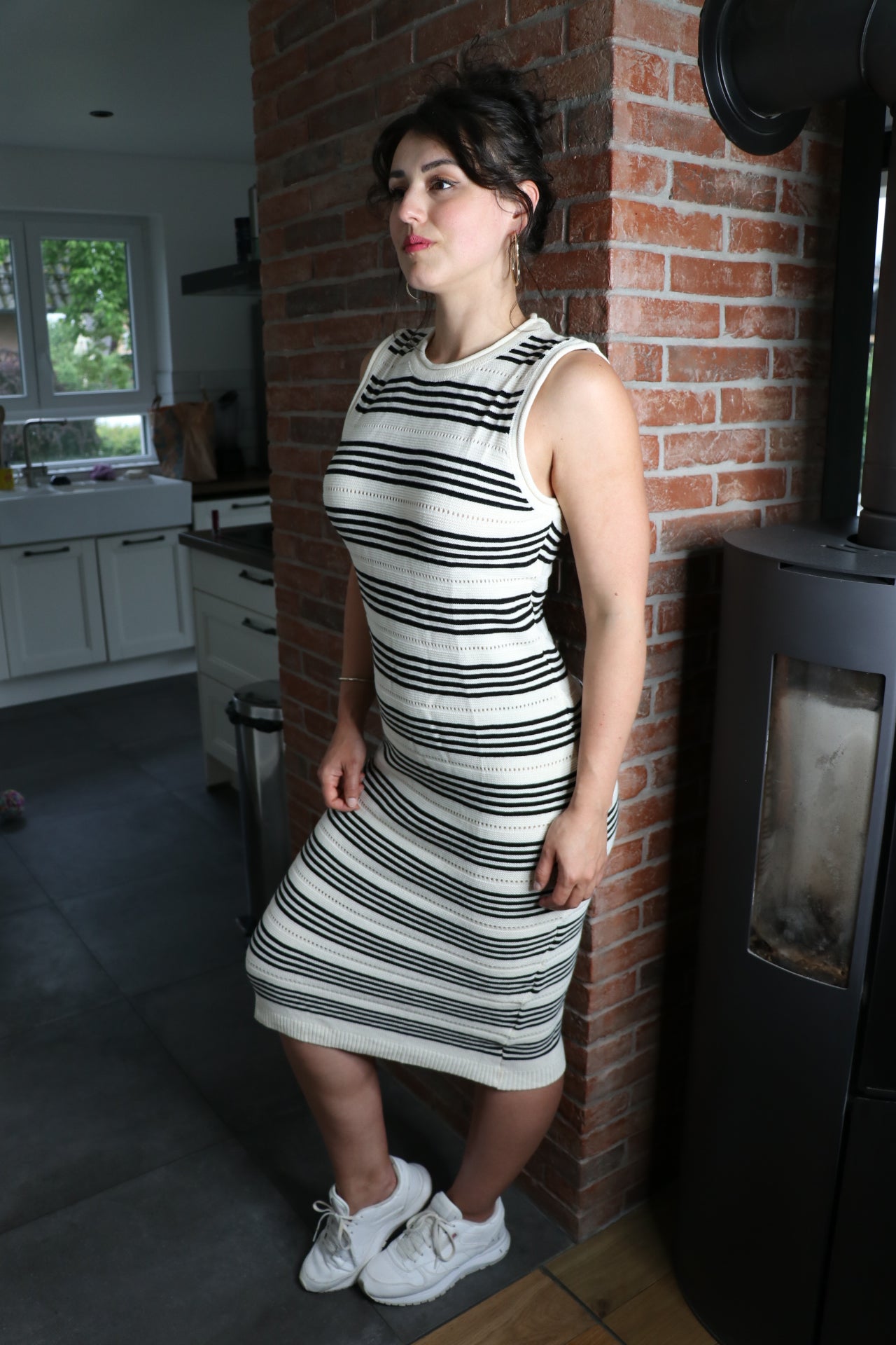 Robe marinière Marine