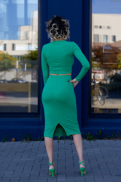 Ensemble jupe midi Ashley