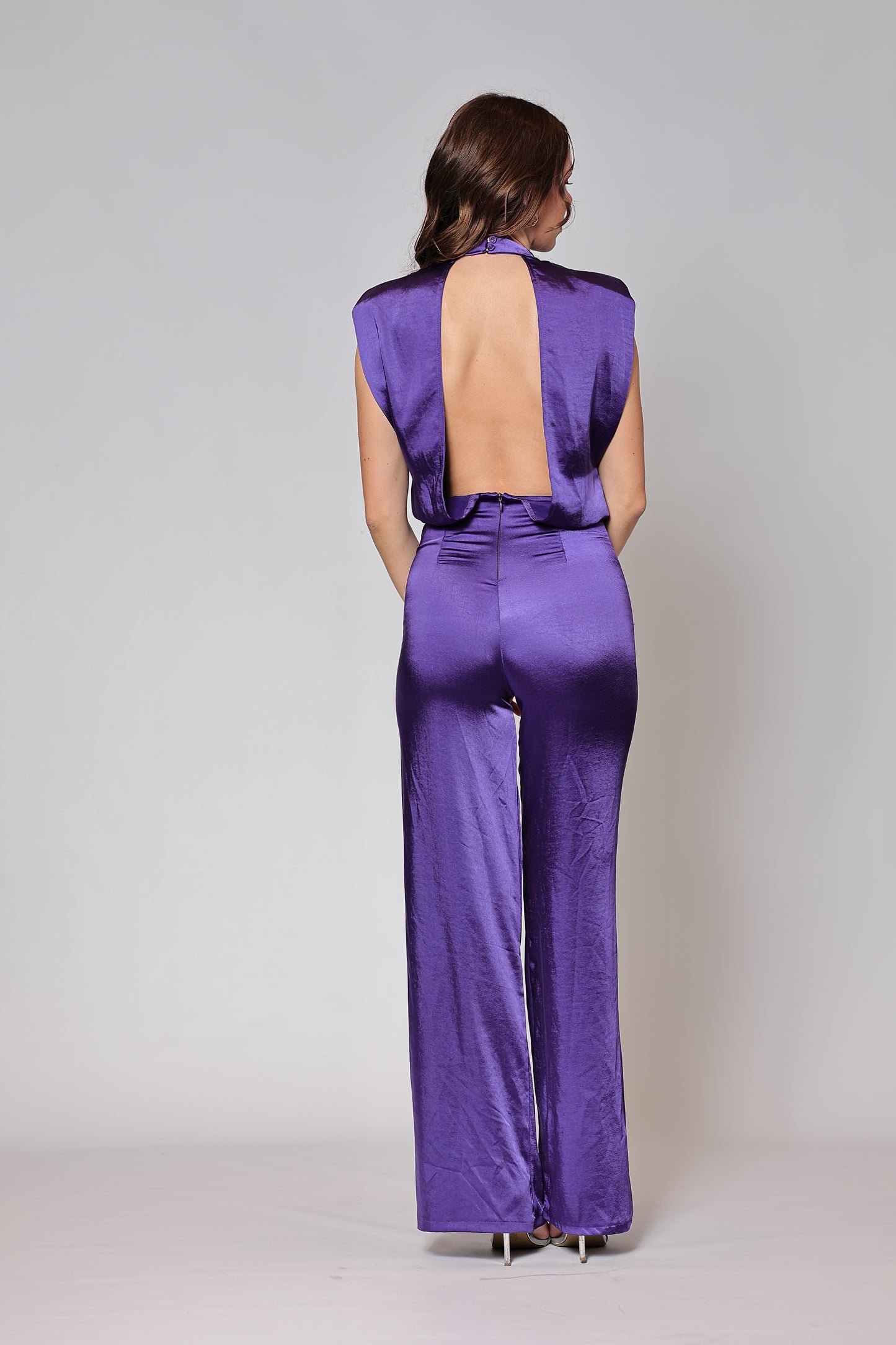 Combinaison en satin Camille