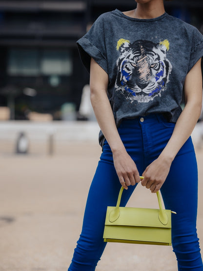 T-shirt gris Naïa